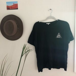 Urban Outfitters black “Far Out” Tee